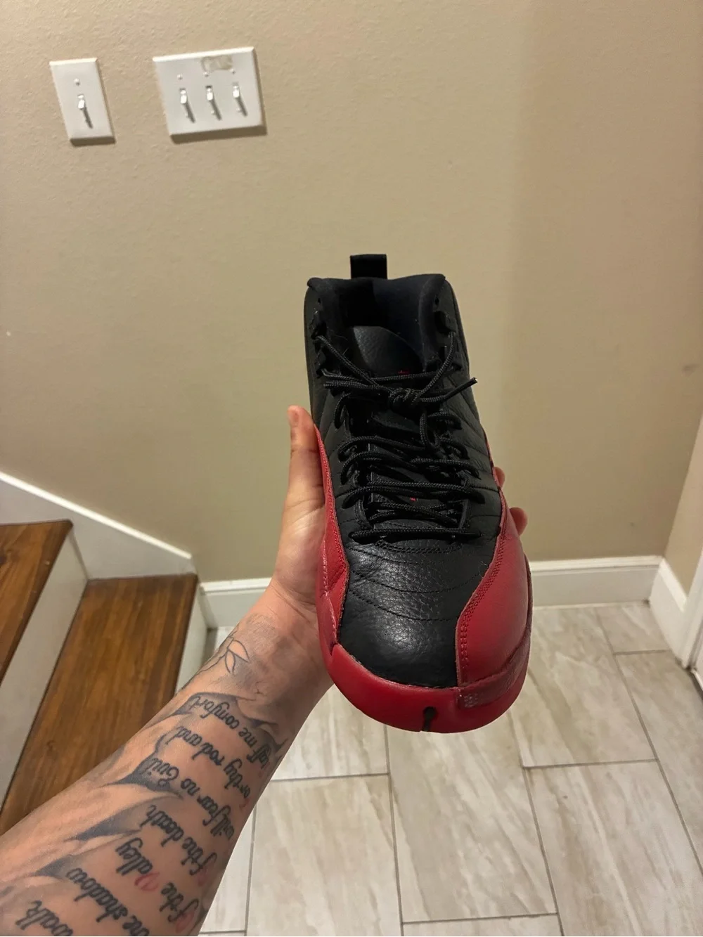 Jordan Men's Basketball Sneakers - Red/Black